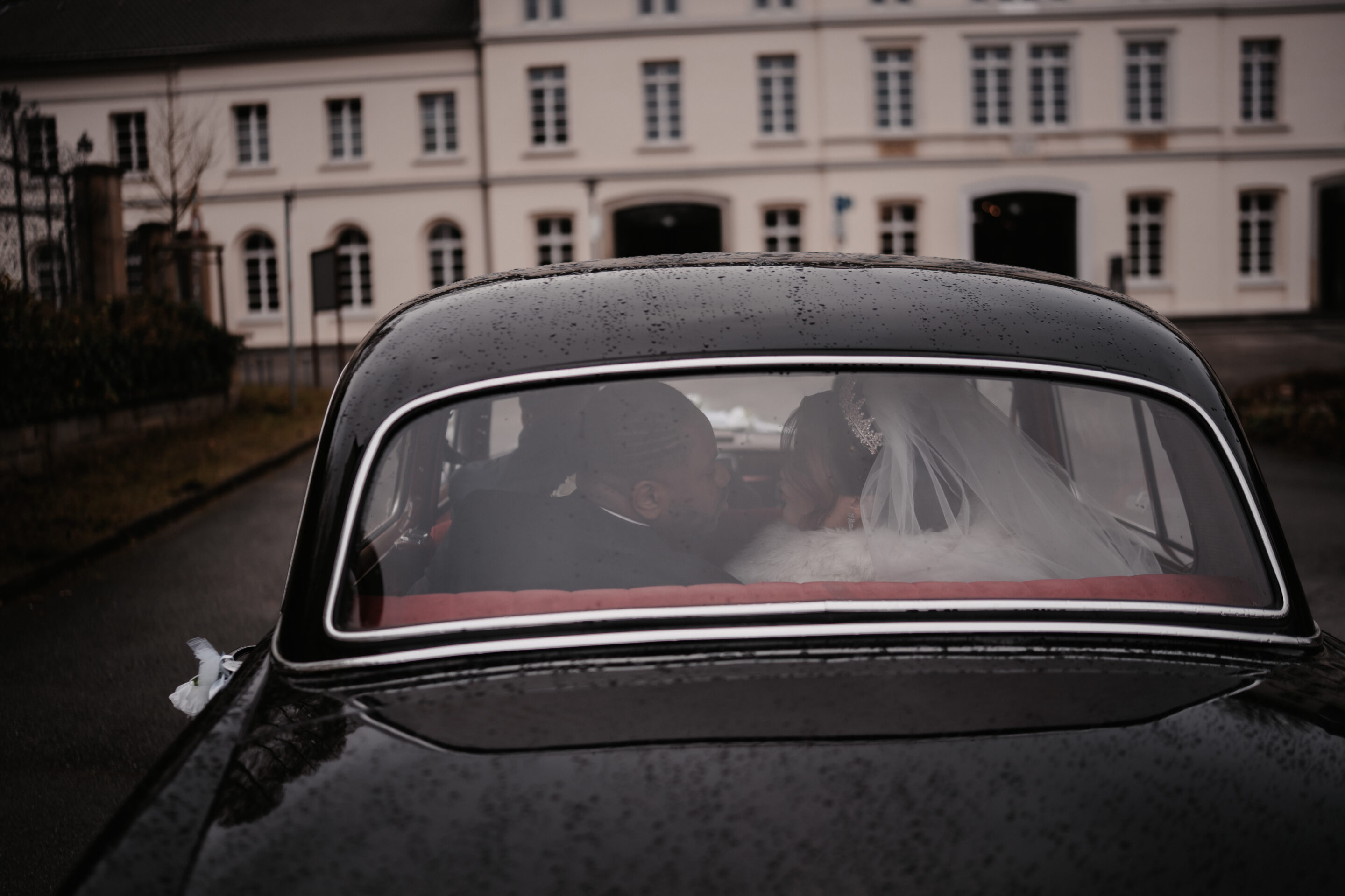 Oldtimer Hochzeitsfoto