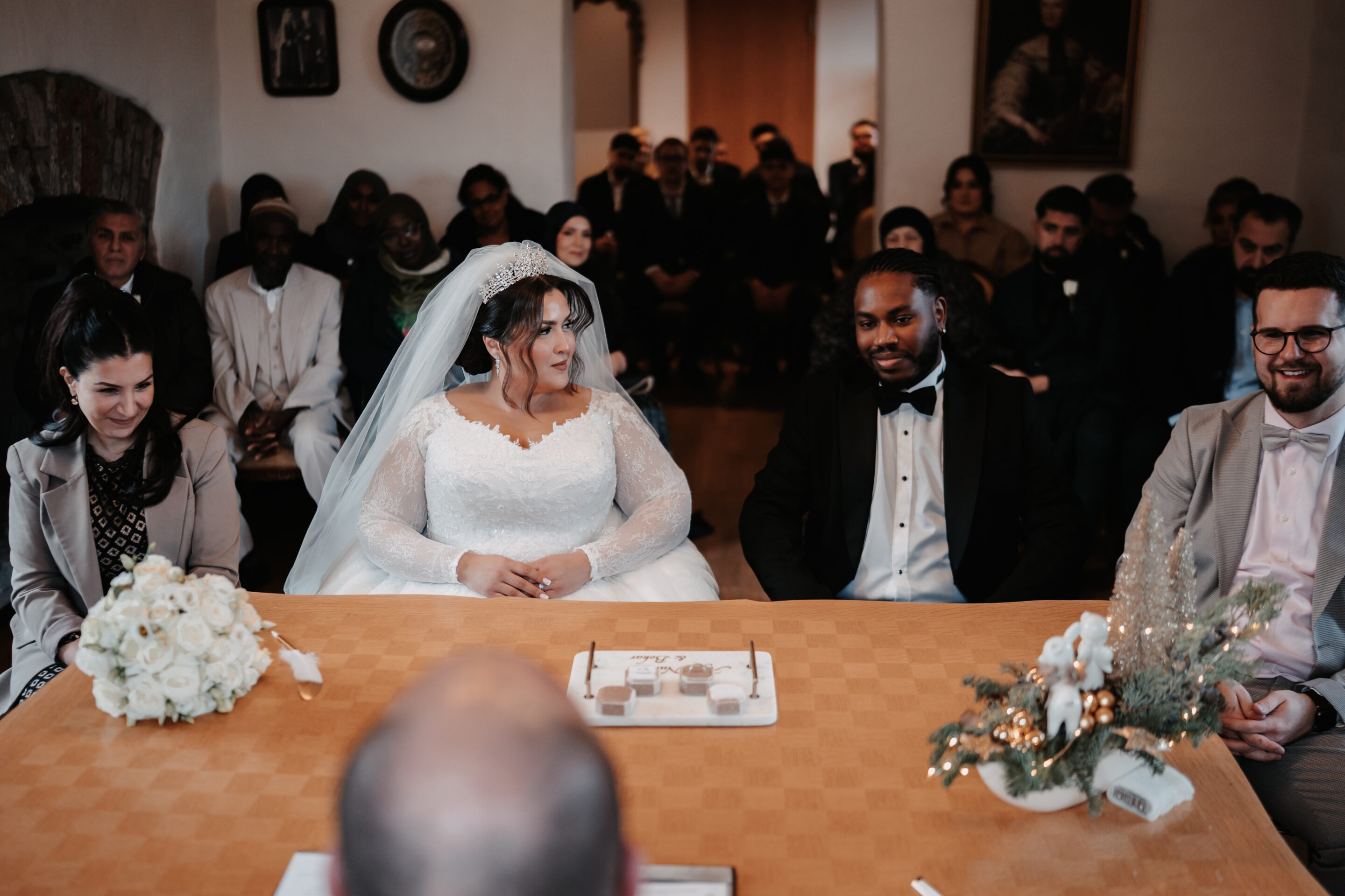 Flat lay details braut Ringe Hochzeitsschuhe